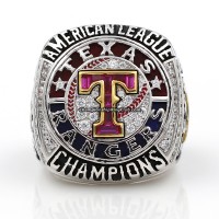 2011 Texas Rangers ALCS Championship Ring/Pendant(C.Z Logo)